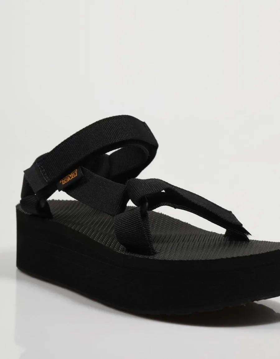  chanclas TEVA Flatform en Negro 75267