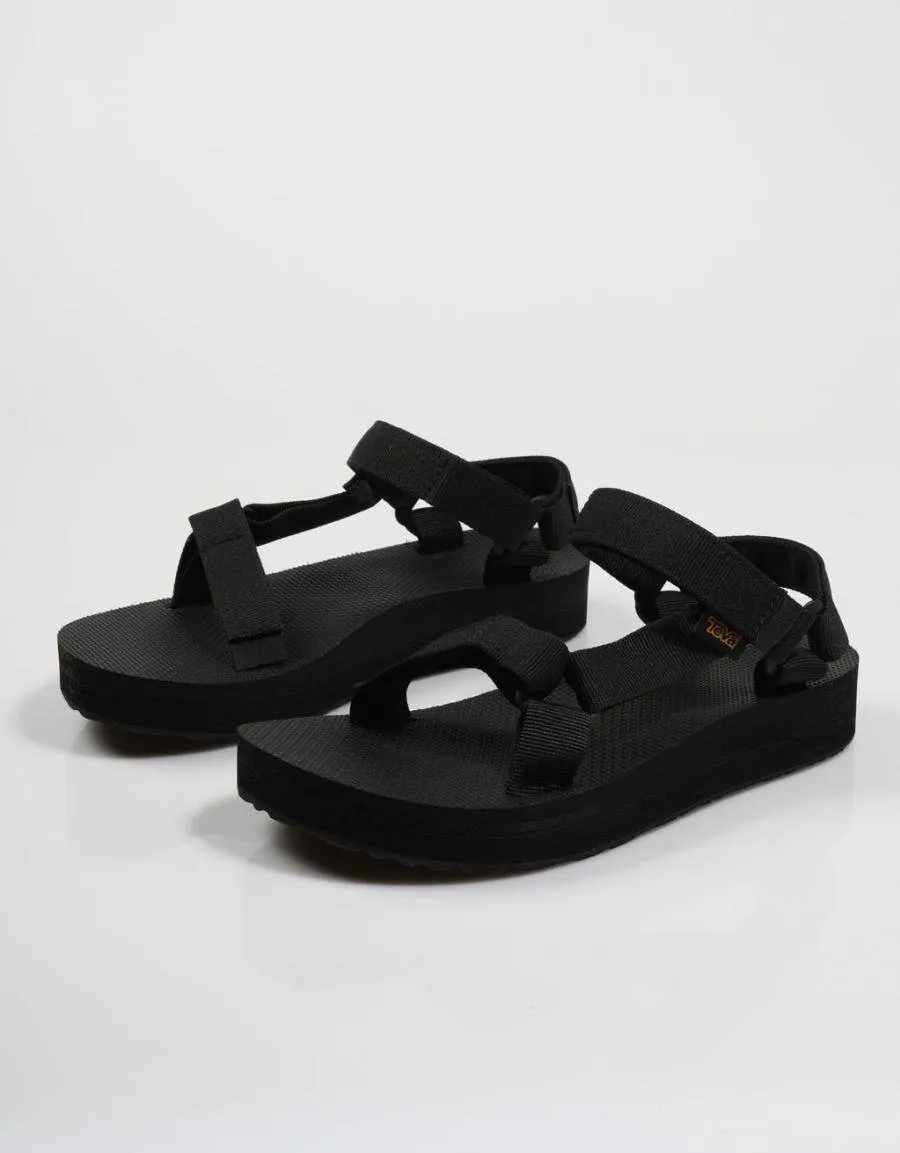  chanclas TEVA Midform en Negro 75264