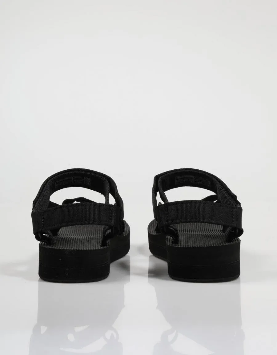  chanclas TEVA Midform en Negro 75264