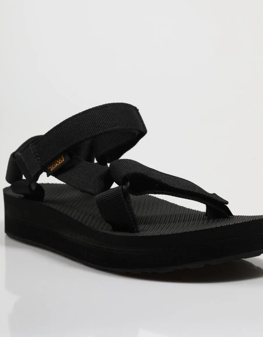  chanclas TEVA Midform en Negro 75264