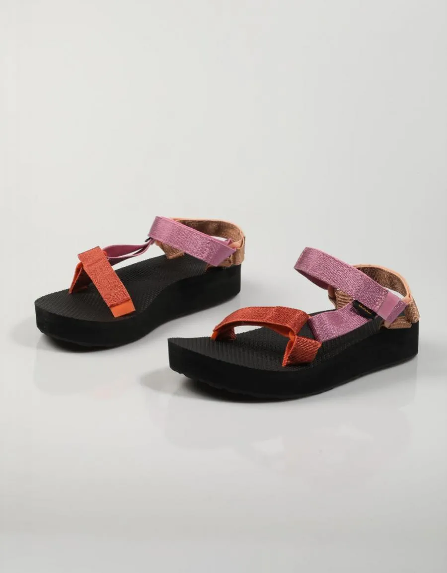  chanclas TEVA Midform en Rosa 79323