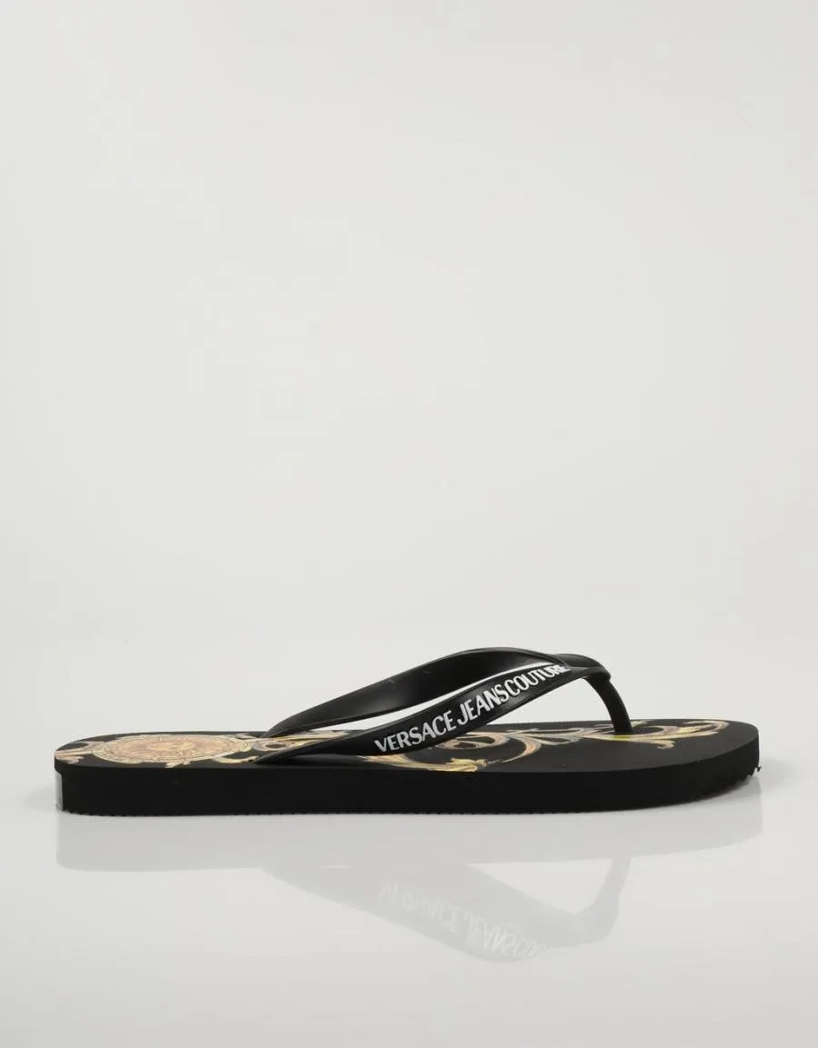  chanclas VERSACE Ya3sq7 Zs191 en Negro 78281