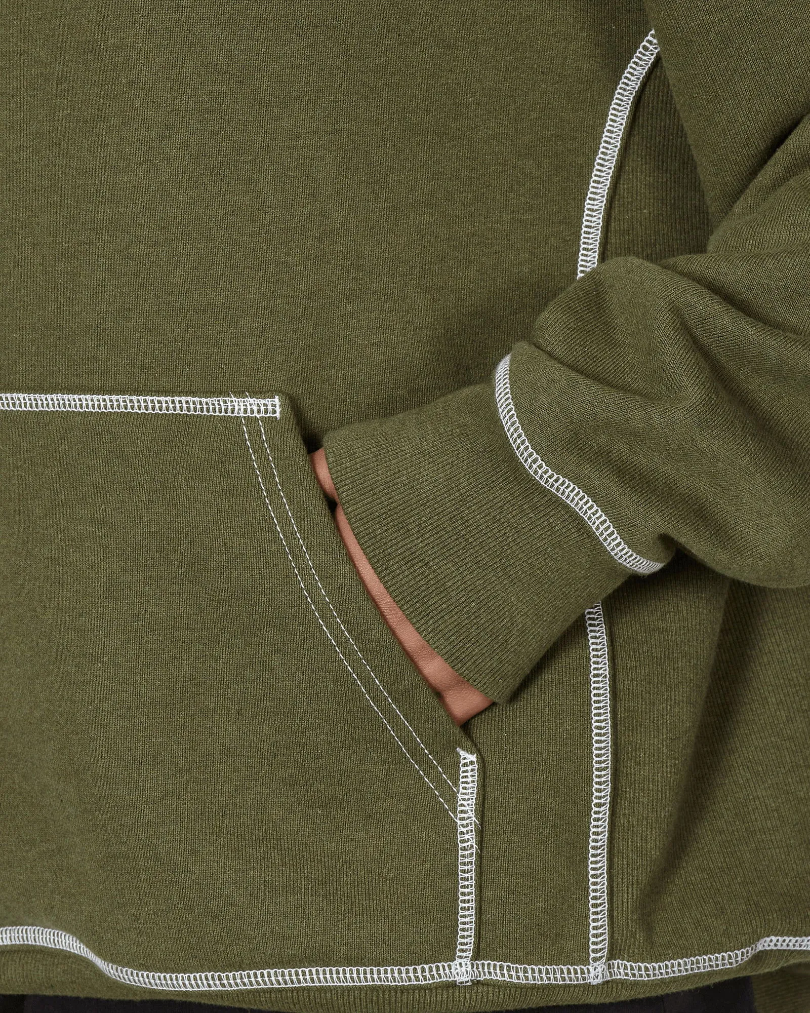 Converse Patta Gold Standard Hoodie Utility Green Heather