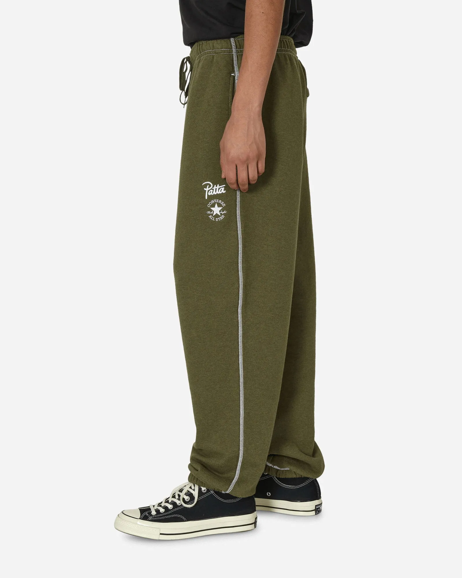 Converse Patta Gold Standard Pants Utility Green Heather