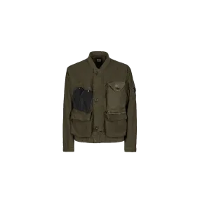 C.P. Company Outerwear Short Jacket Ivy Green Men 14CMOW219A006233G-683