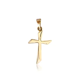 Cruz Creu Fedele CRUCES - Oro 14k amarillo - 18.5x13mm