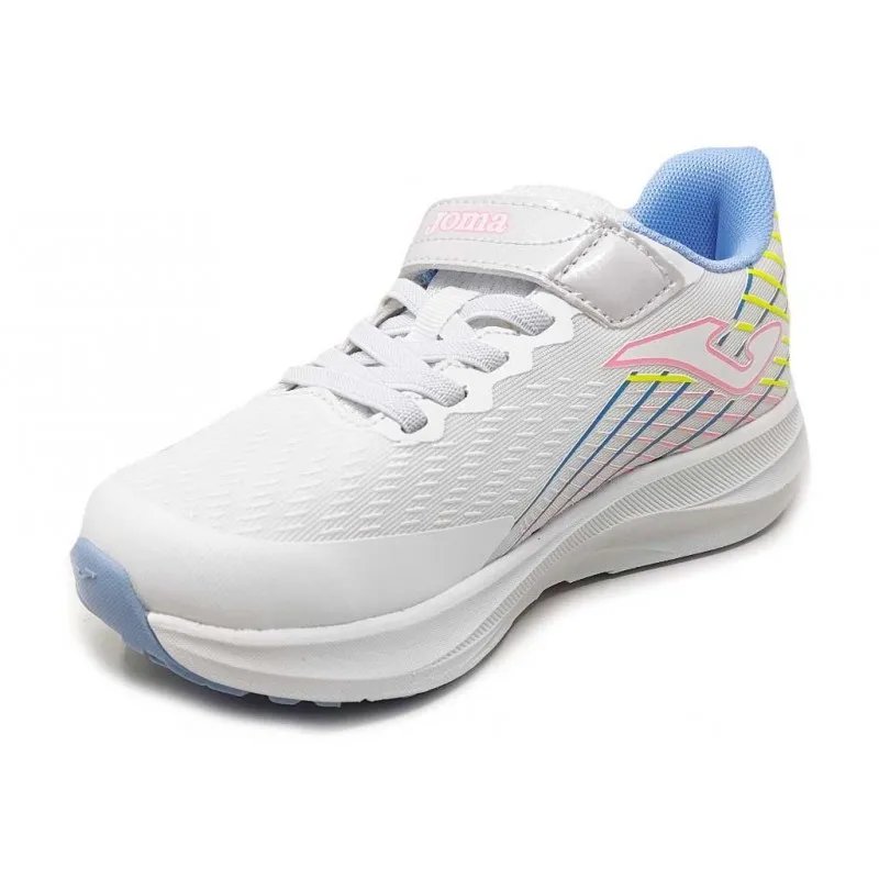 DEPORTIVO NIÑA JOMA SUPER CROSS JR 2402-V WHITE SKY BLUE PINK