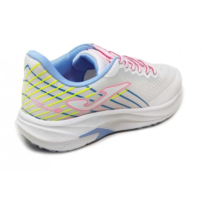 DEPORTIVO NIÑA JOMA SUPERCROSS JR 2402 WHITE SKY BLUE PINK