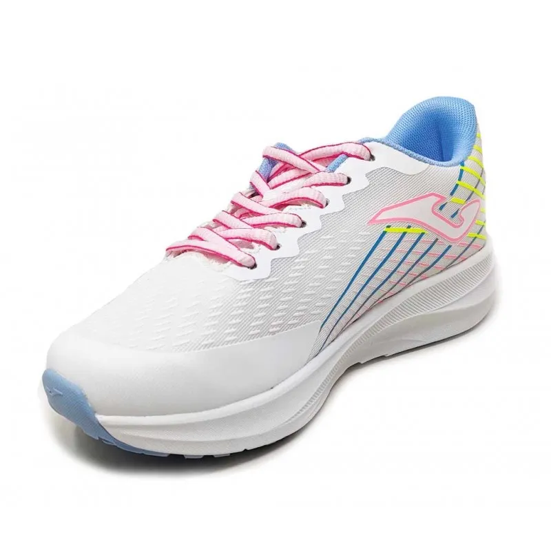 DEPORTIVO NIÑA JOMA SUPERCROSS JR 2402 WHITE SKY BLUE PINK