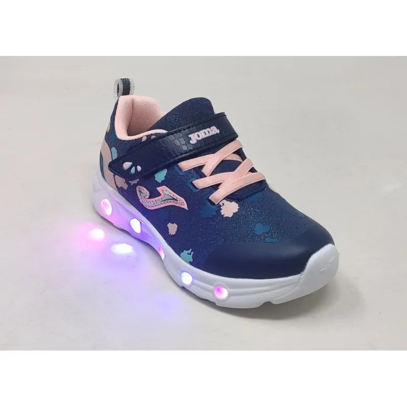 DEPORTIVO NIÑA LUCES JOMA SPACE JR 2303 NAVY-PINK