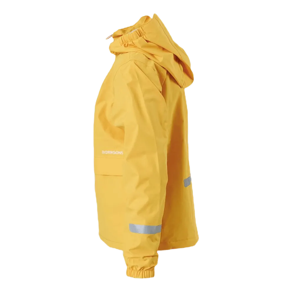 Didriksons Droppen Kids Jacket 2 Yellow