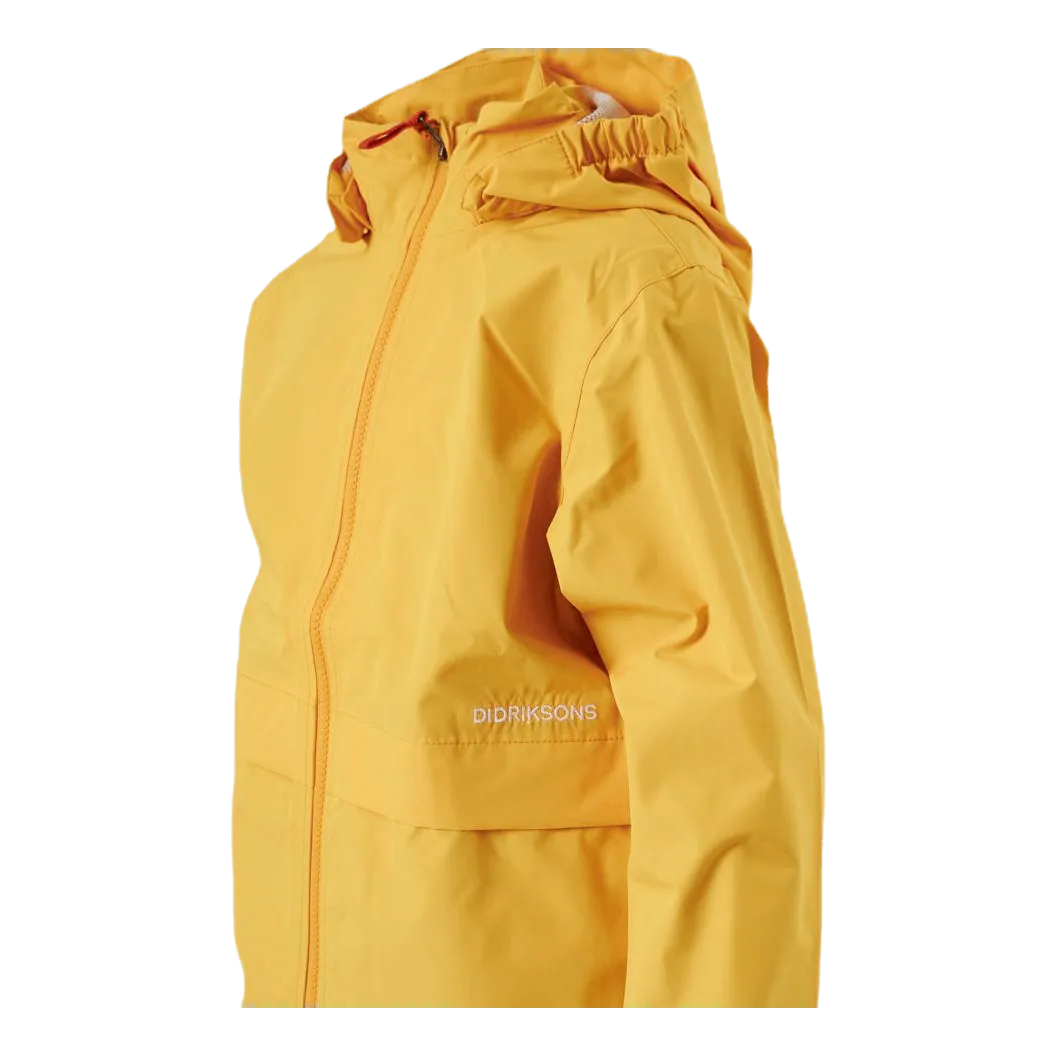 Didriksons Droppen Kids Jacket 2 Yellow