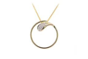 Dije Inspiration EDEN - Oro 18k amarillo - 0.13ct