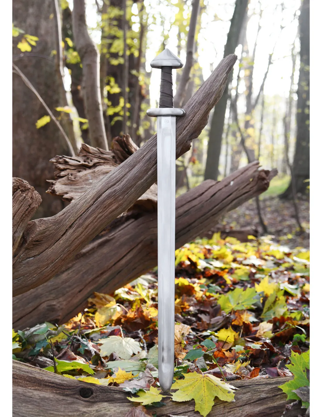 Espada Vikinga, tipo Petersen H, para prácticas - Versión larga (91,5 cm.)