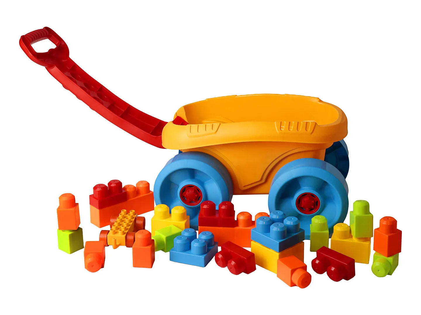 Juguete Carro De Block Kelder Toys 22 Piezas