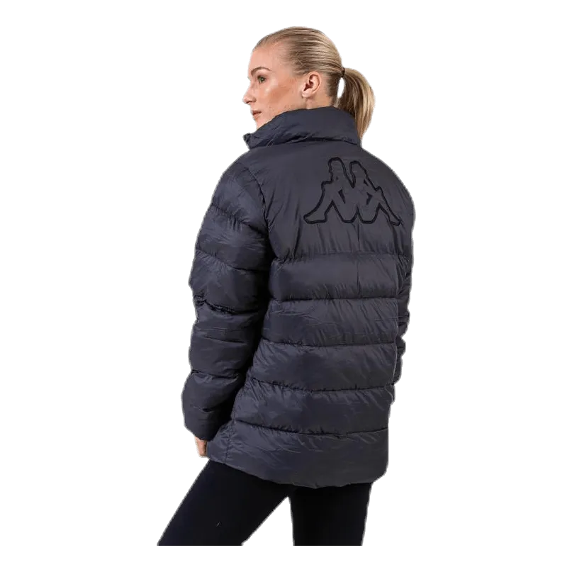 Kappa Logo Amby Padded Jacket Grey