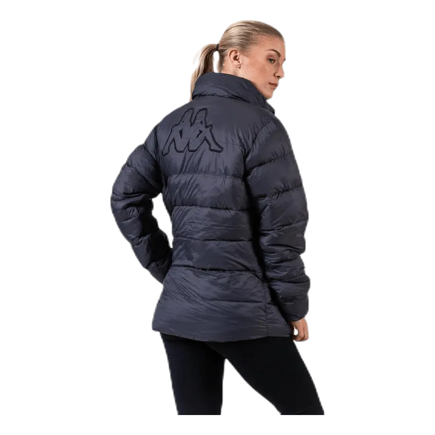 Kappa Logo Amby Padded Jacket Grey