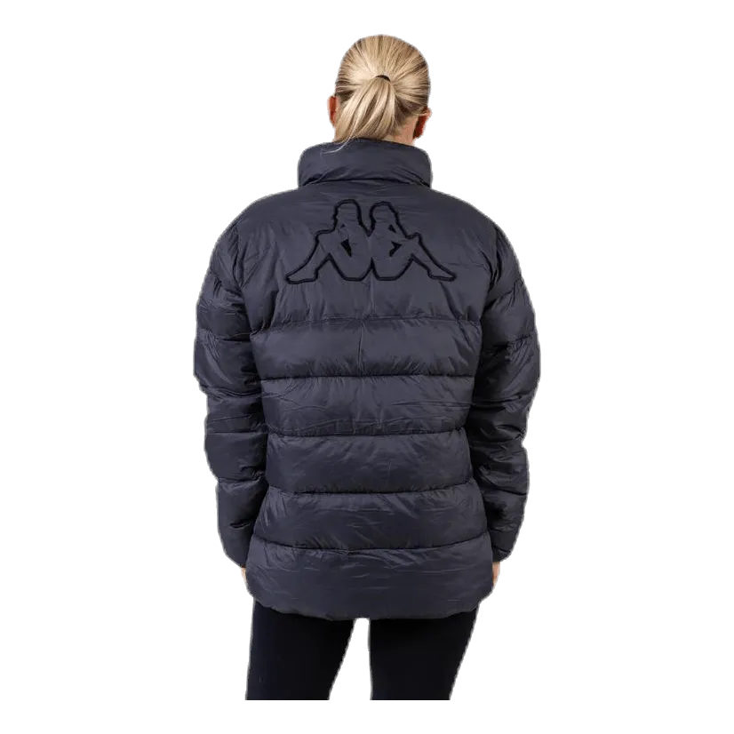 Kappa Logo Amby Padded Jacket Grey