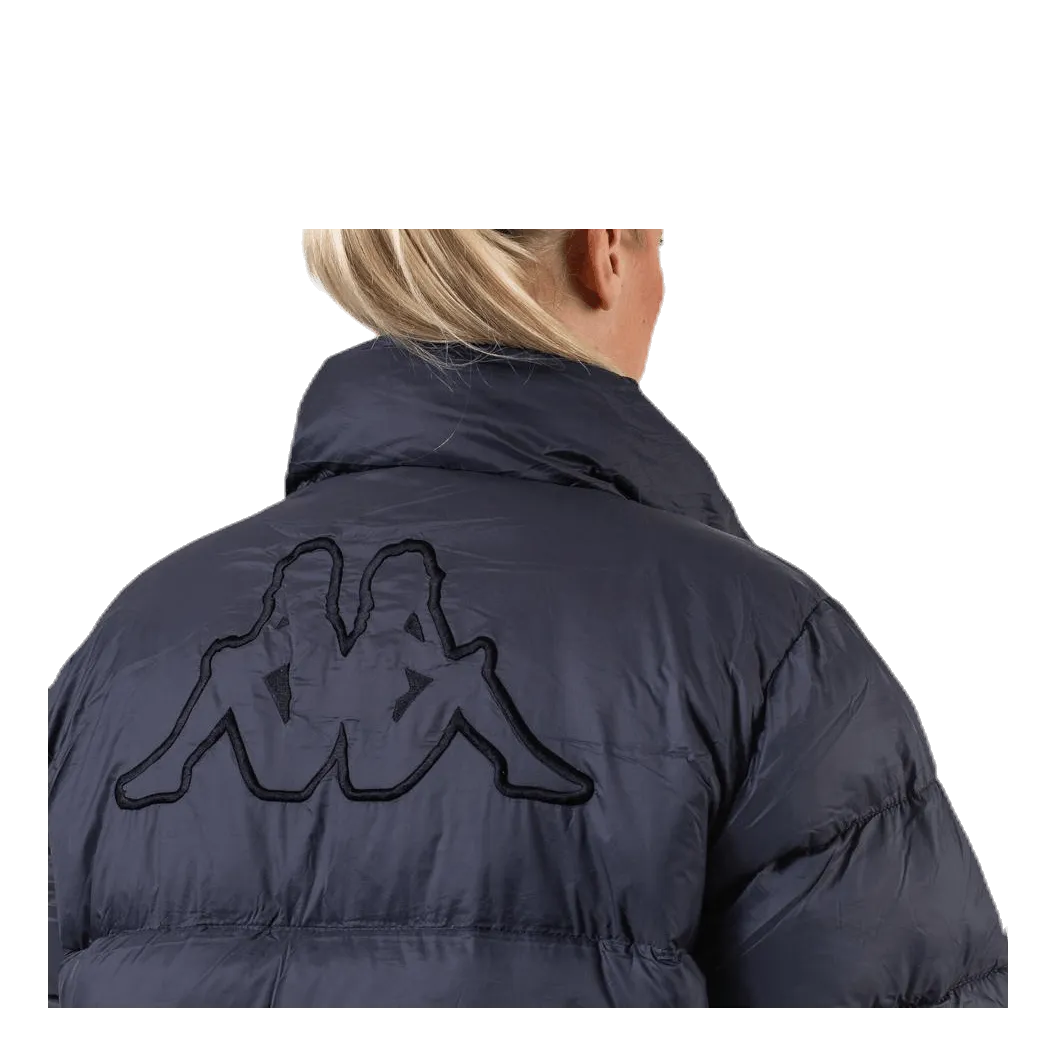 Kappa Logo Amby Padded Jacket Grey