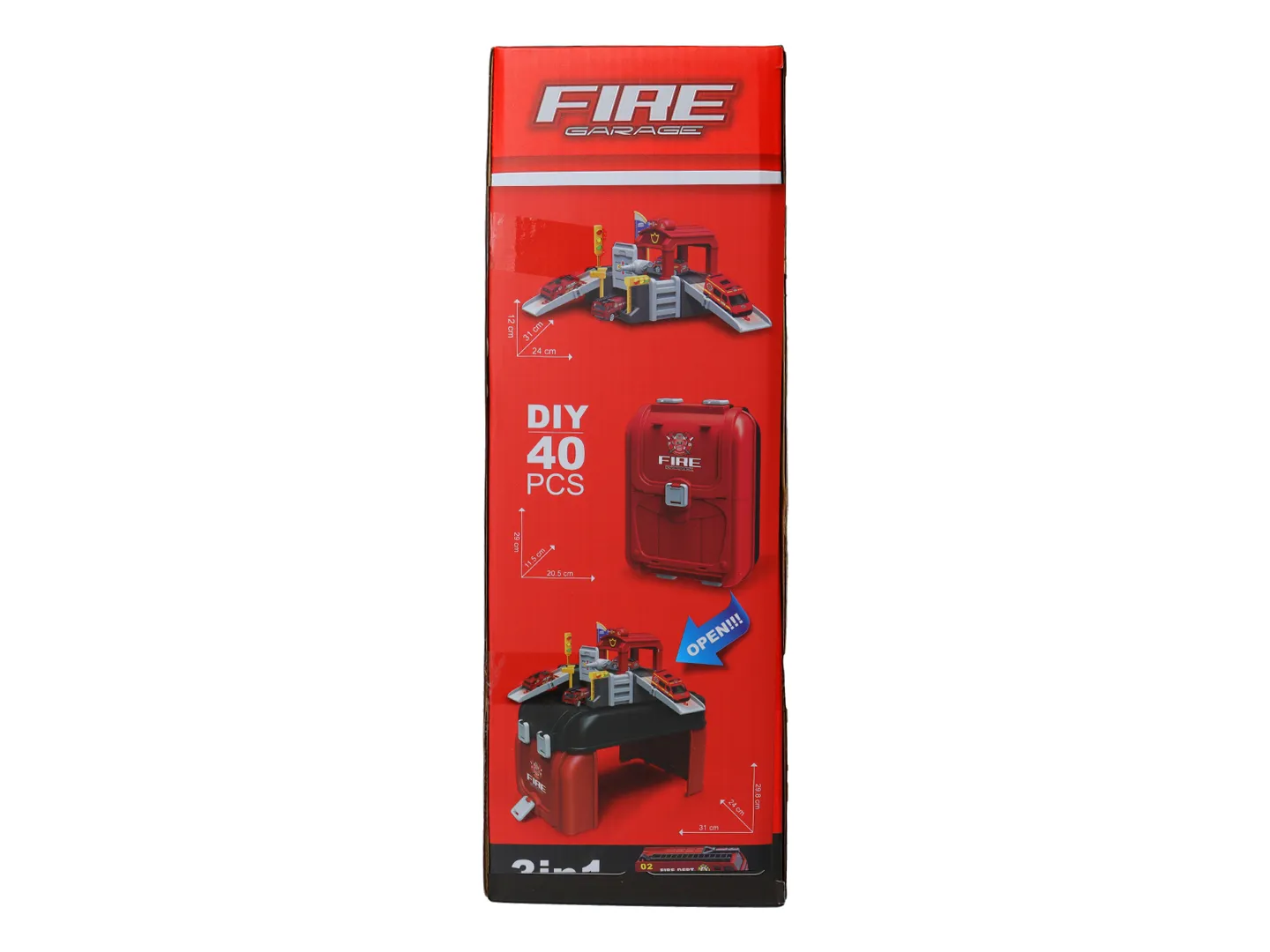 Kelder Toys 24 Hjp123 2931 Varios Juguete Set Estacion De Bombero  Unica