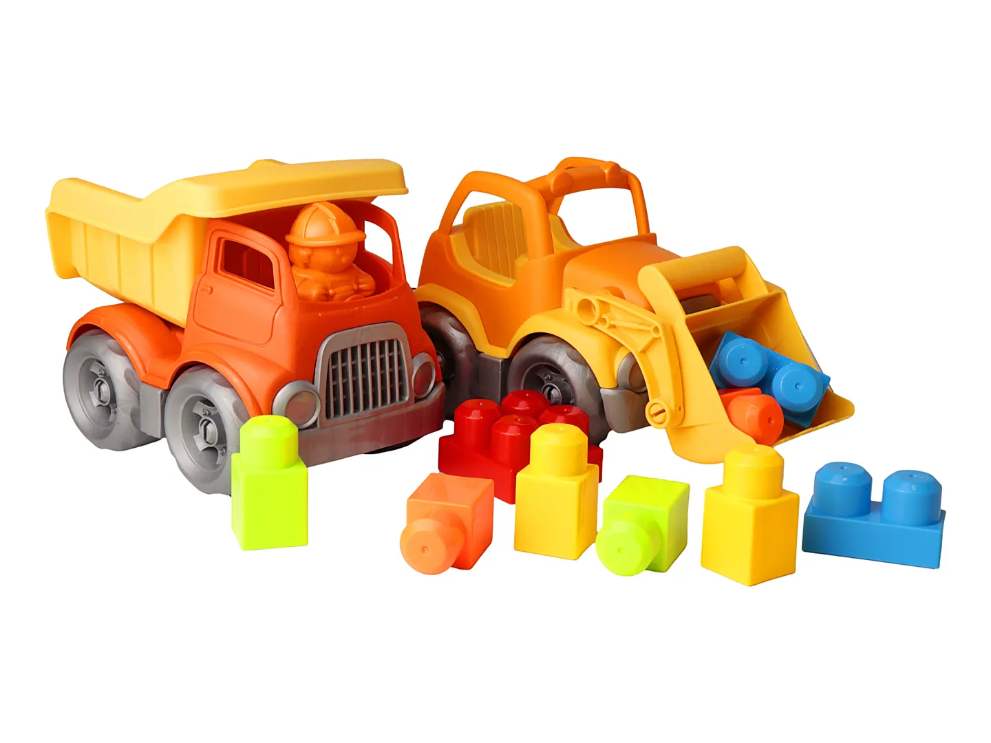 Kelder Toys 24 Itp150 9599 Amarillo Juguete Carro De Block  9 Pzs