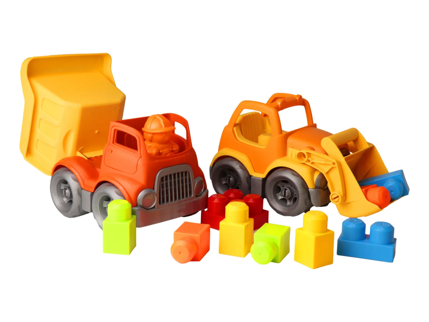 Kelder Toys 24 Itp150 9599 Amarillo Juguete Carro De Block  9 Pzs