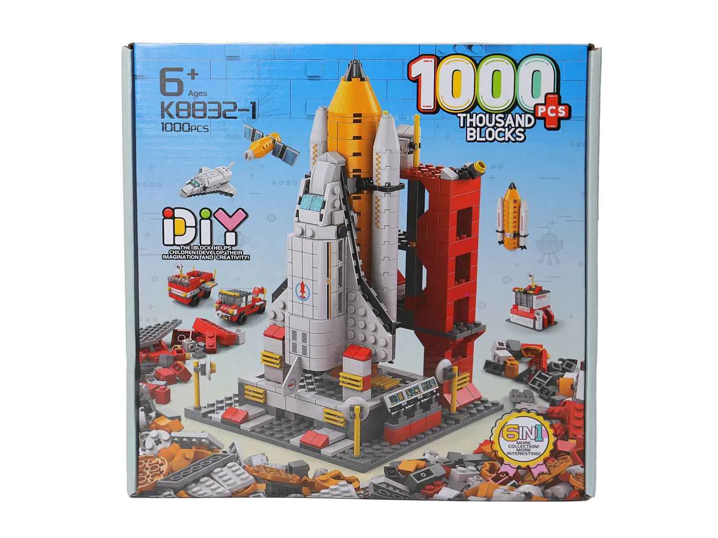 Kelder Toys 24 Itp150 9744 Varios Juguete Bloques De Construccion  1000 Pzs