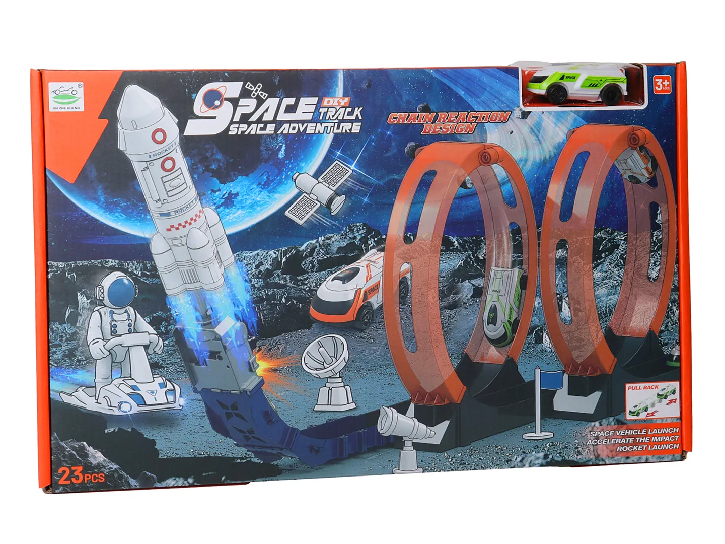 Kelder Toys 24 Ptp144 8313 Varios Juguete Pista Espacial  Unica