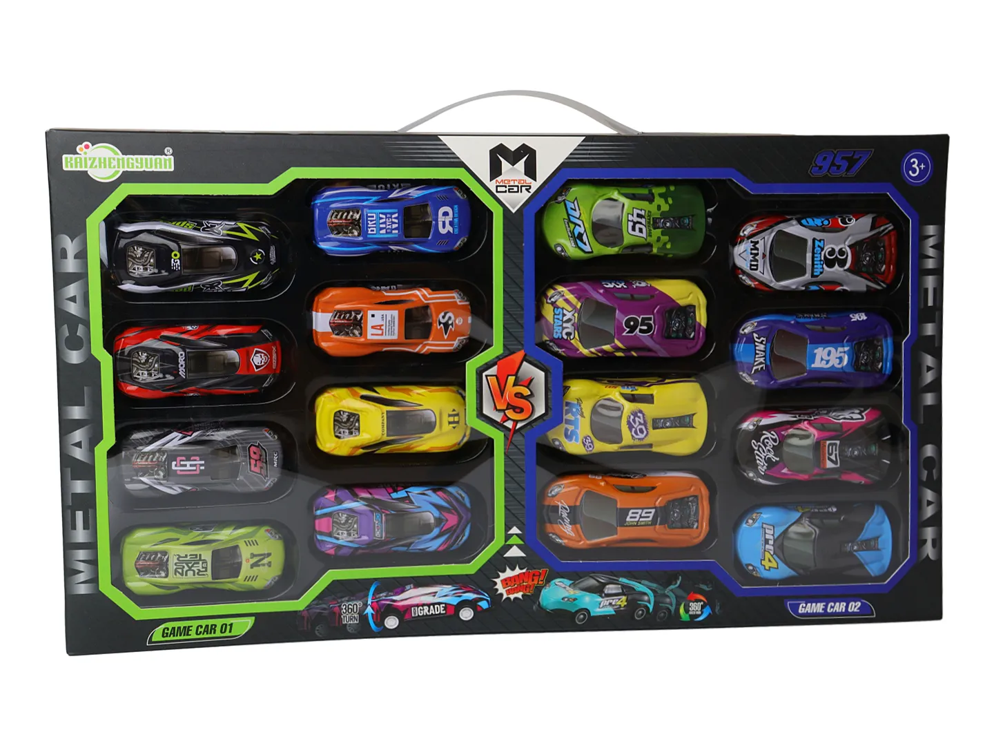 Kelder Toys 24 Ptp146 6423 Varios Juguete Set De Carros  Unica