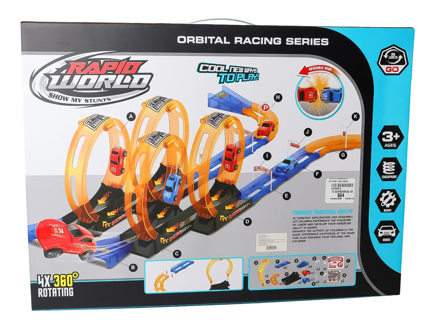 Kelder Toys 24 Ptp97 4751 Varios Juguete Pista  Unica