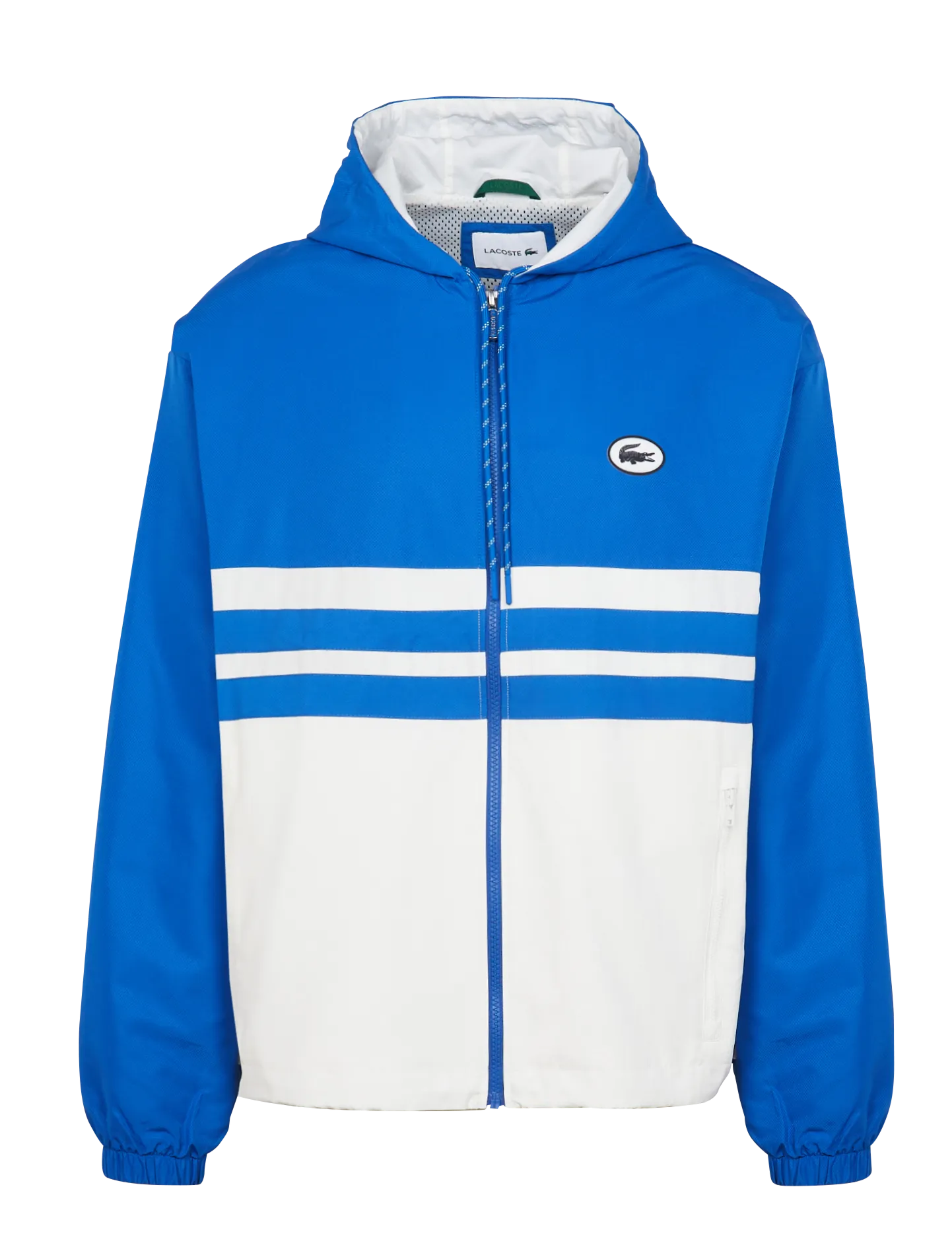 LACOSTE Chaqueta deportiva repelente en blanco