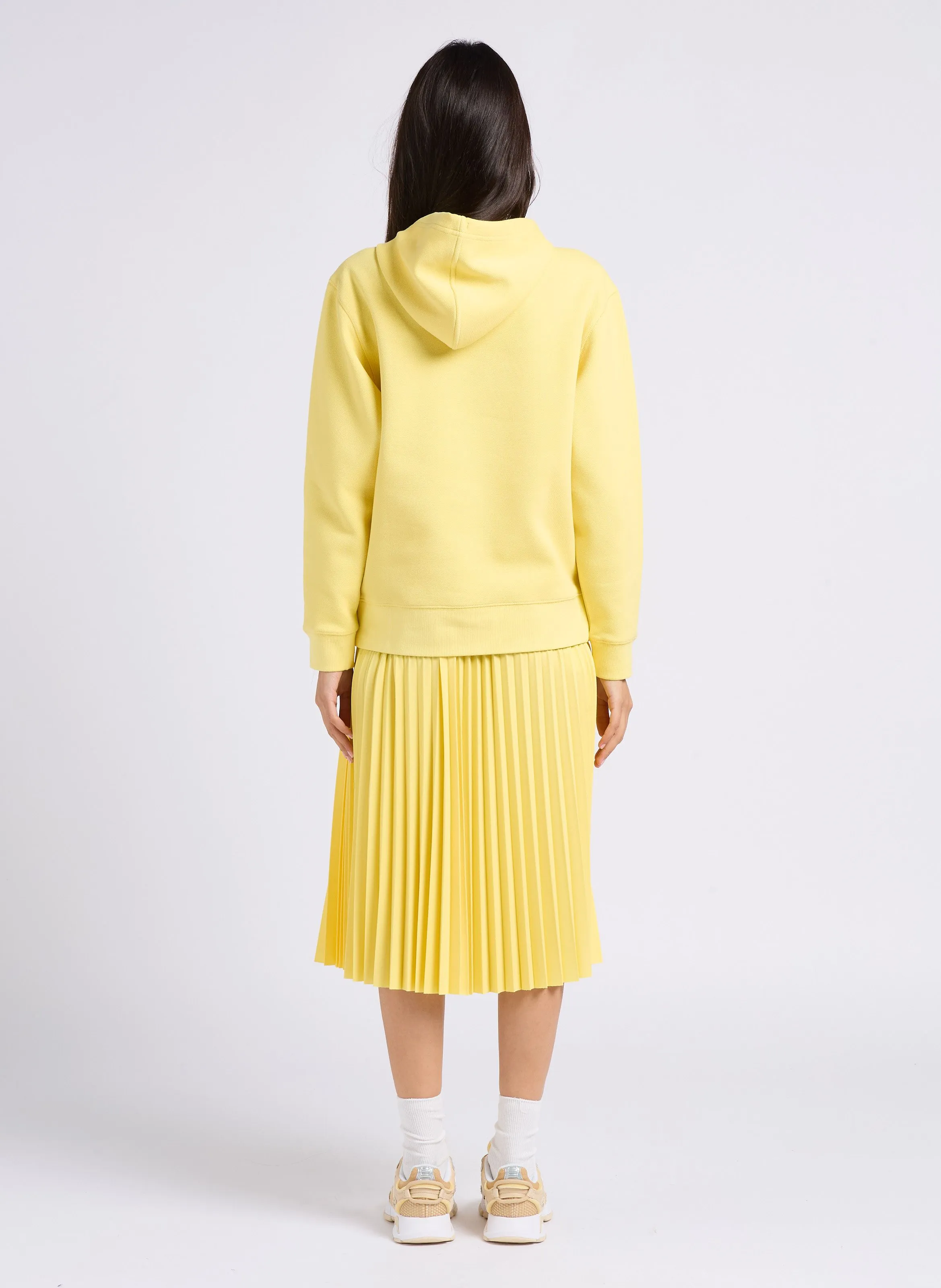 LACOSTE Falda plisada en amarillo