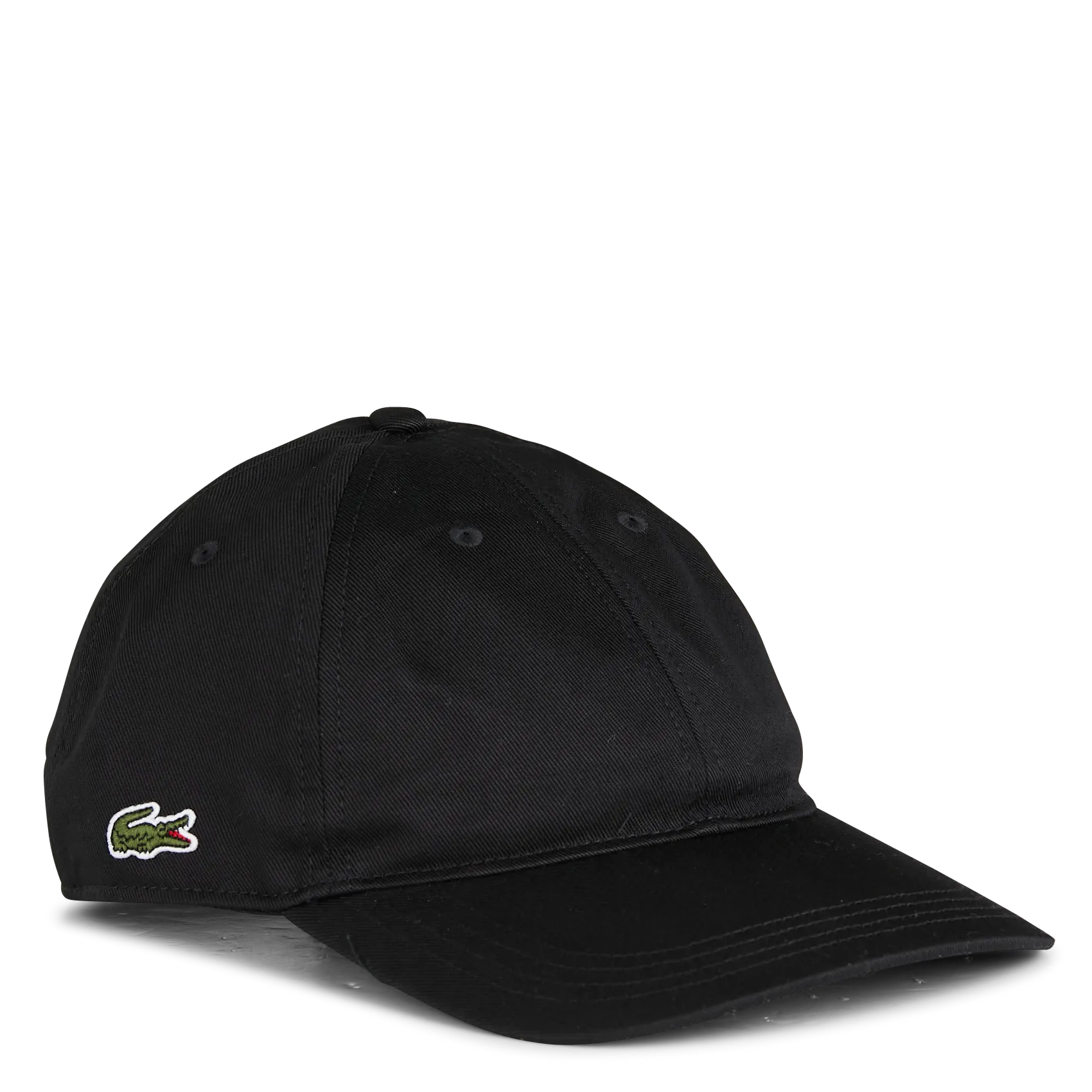 LACOSTE Gorra ajustable de algodón con bordado en multicolor