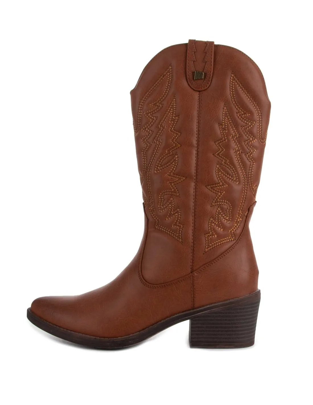 MUSTANG - Botas marrones Tanubis 58694 Mujer