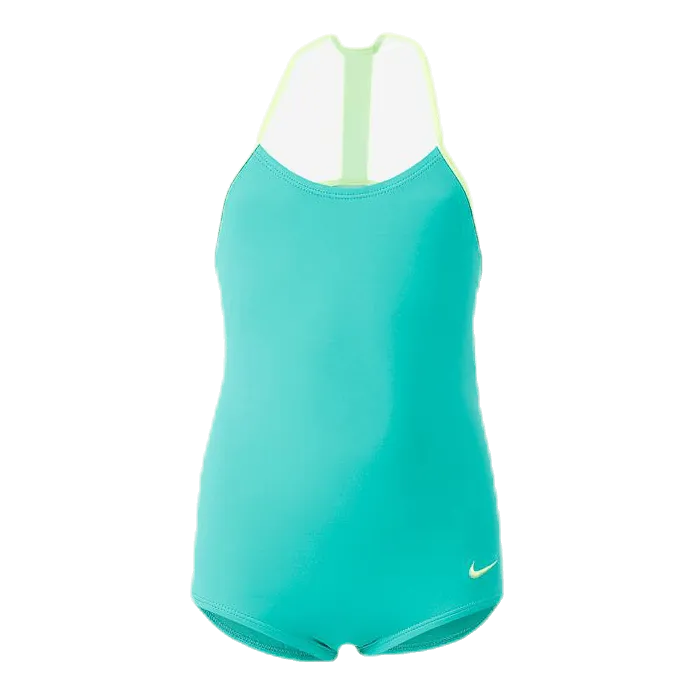 Natación Nike T-Back One Piece Junior Green