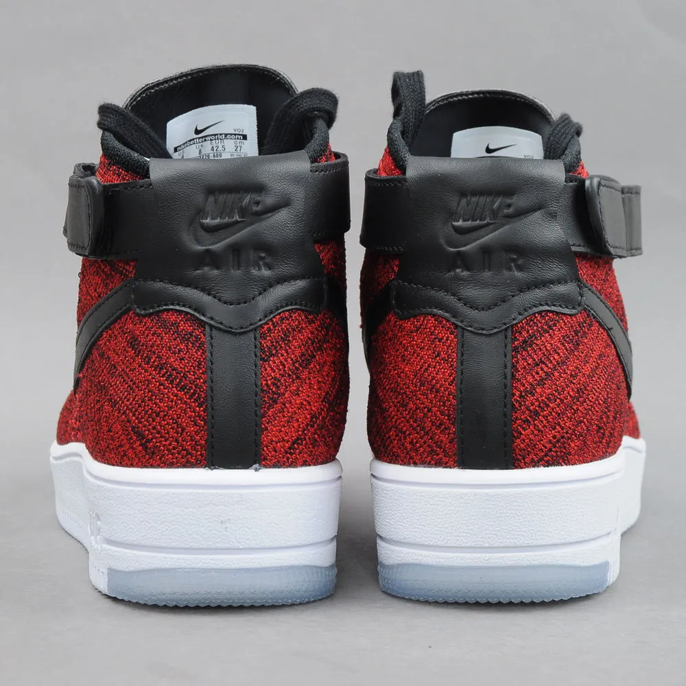 Nike Air Force 1 Mid Ultra Flyknit ''University Red''