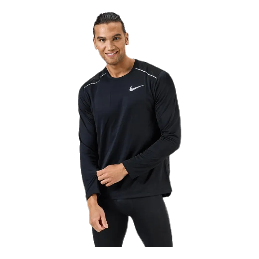 Nike Dry Miler Top LS Black