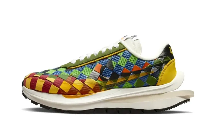 Nike VaporWaffle Woven 'sacai Jean Paul Gaultier Green Gusto'