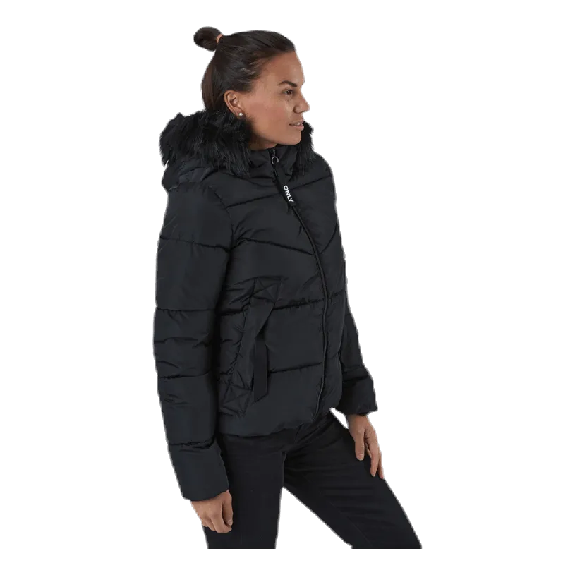 Only Monica Short Puffer Jacket Cc Otw Black