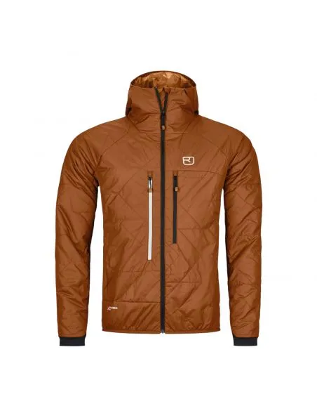 ORTOVOX Ortovox Swisswool Piz Boe Jacket M Bristle Brown