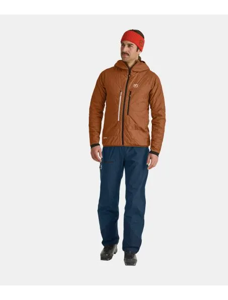 ORTOVOX Ortovox Swisswool Piz Boe Jacket M Bristle Brown