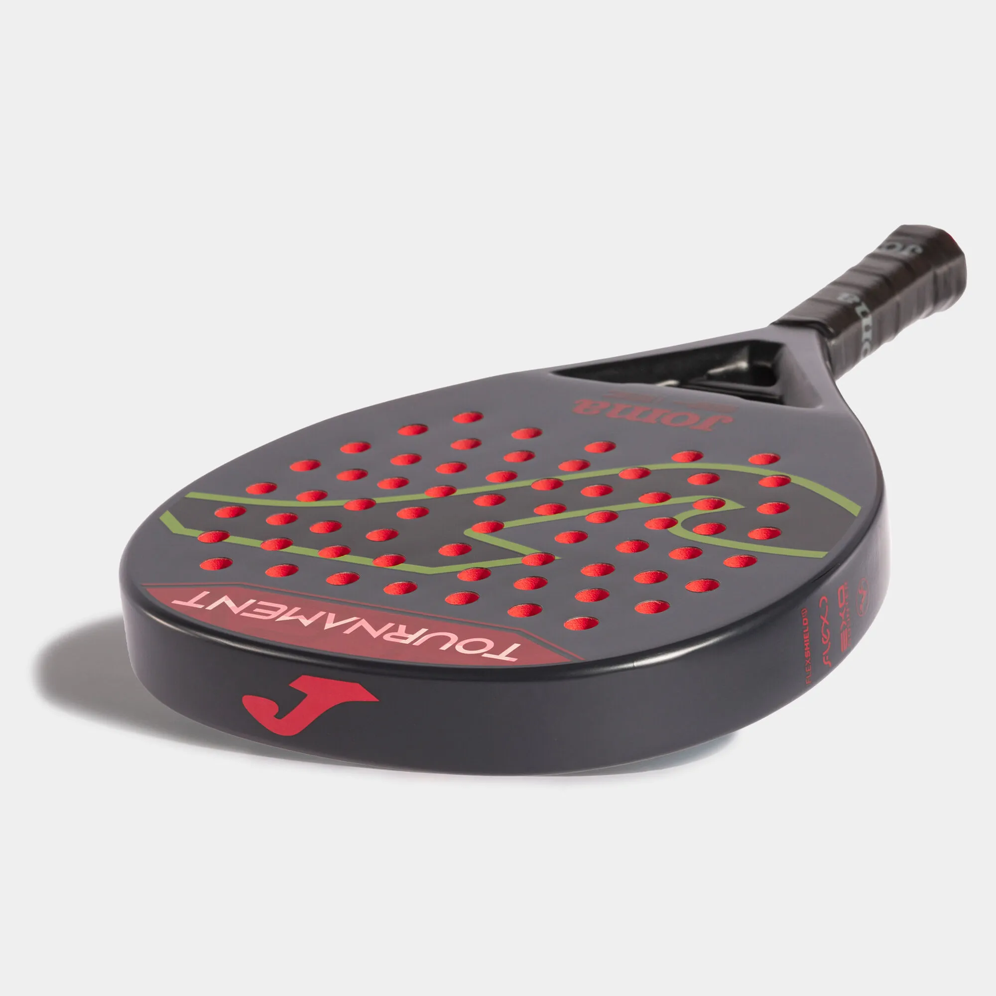 Pala de pádel Tournament negro rojo