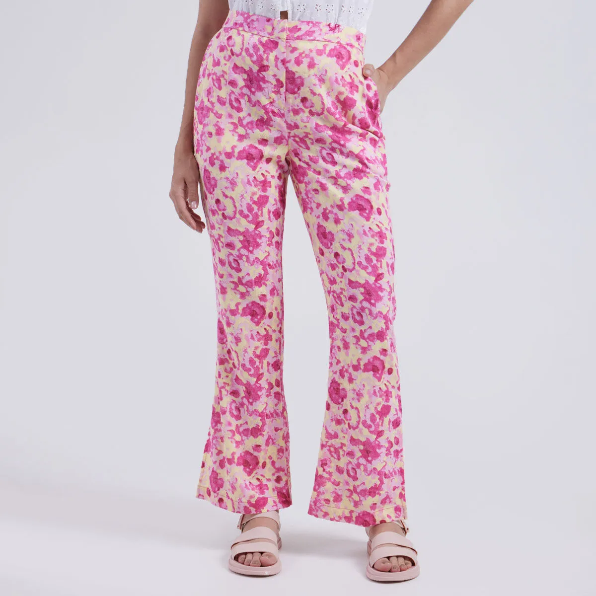 Pantalón Flare Estampado