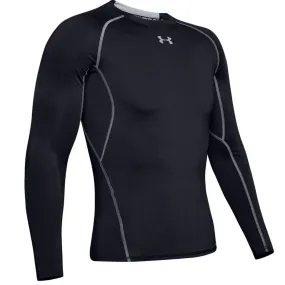 Polera de Compresión Training Hombre Under Armour UA HeatGear® Armour Manga Larga Negro