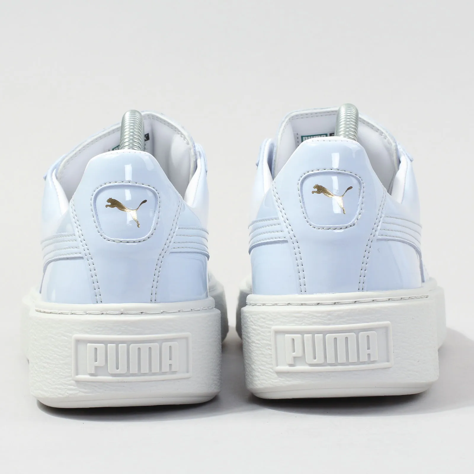 Puma Basket Platform Patent Wn's oatmeal - oatmeal