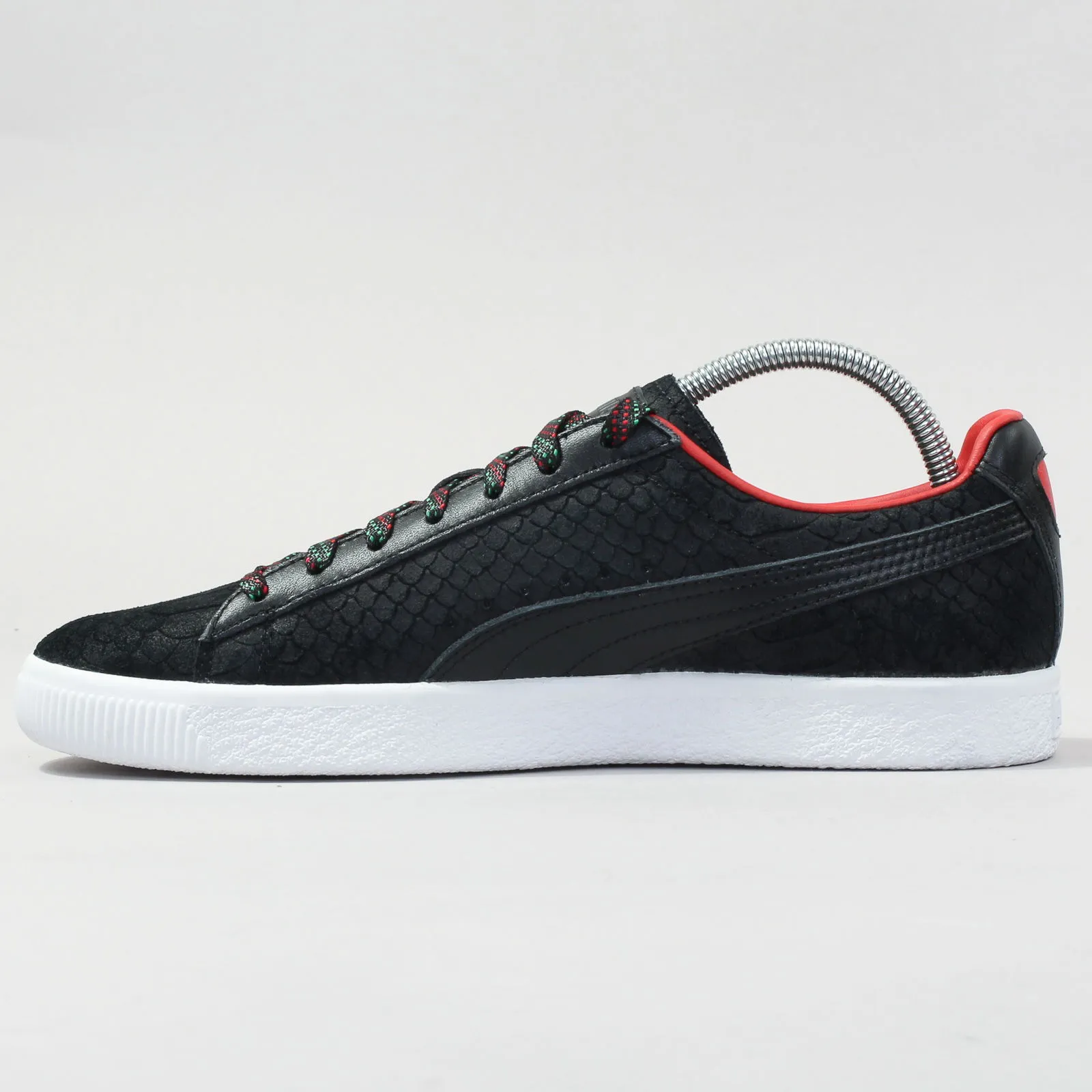 Puma Clyde GCC black / high risk red