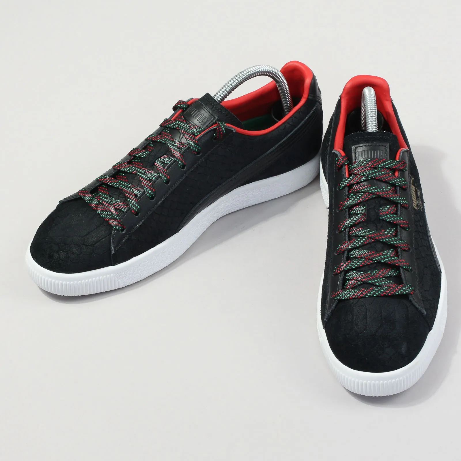 Puma Clyde GCC black / high risk red