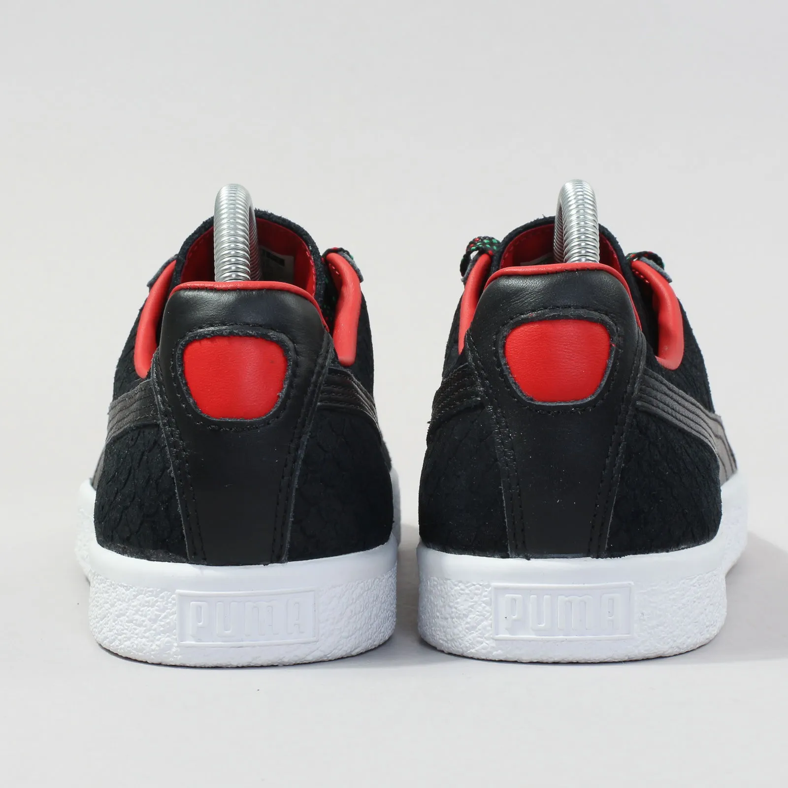 Puma Clyde GCC black / high risk red