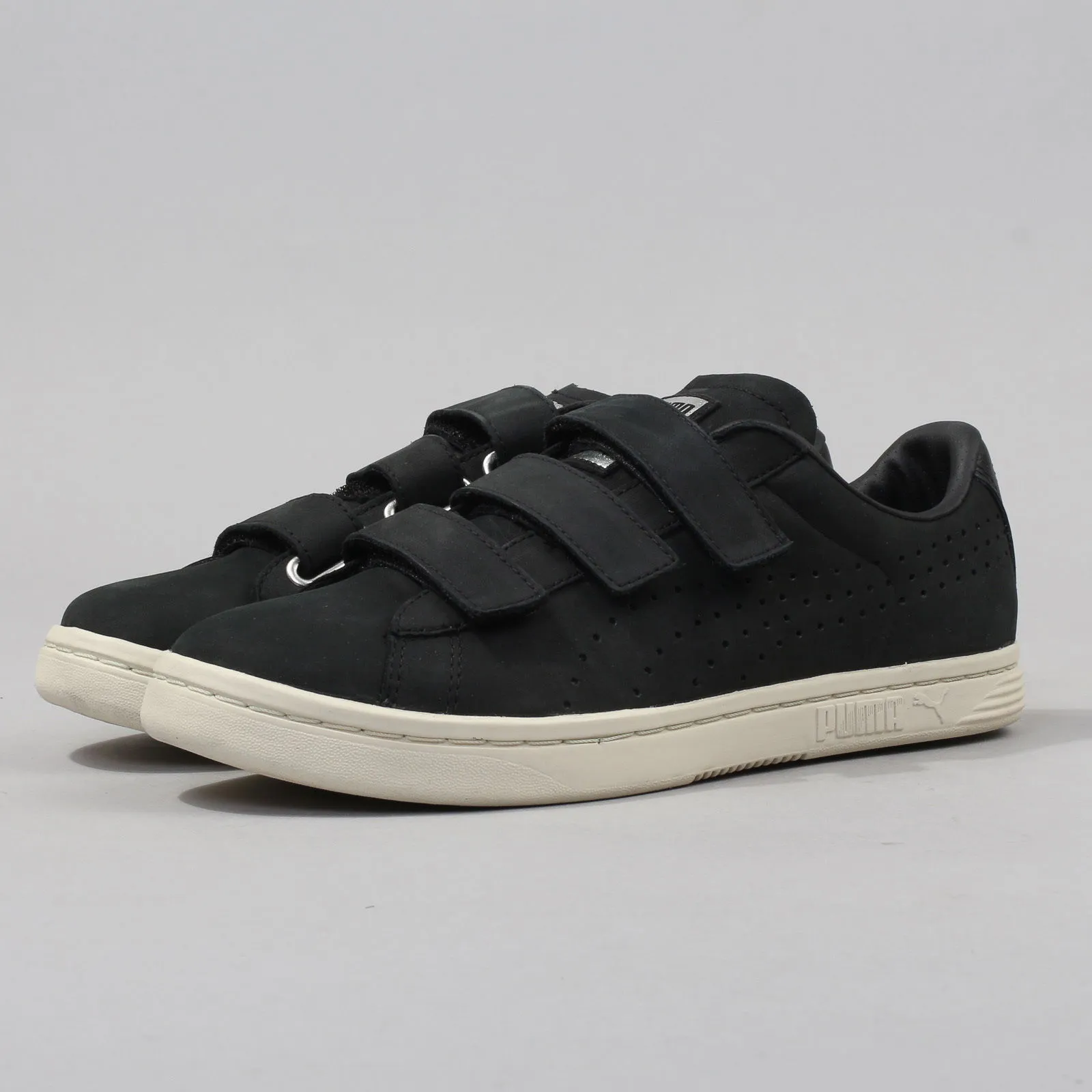 Puma Court Star Velcro MTL black - whisper white