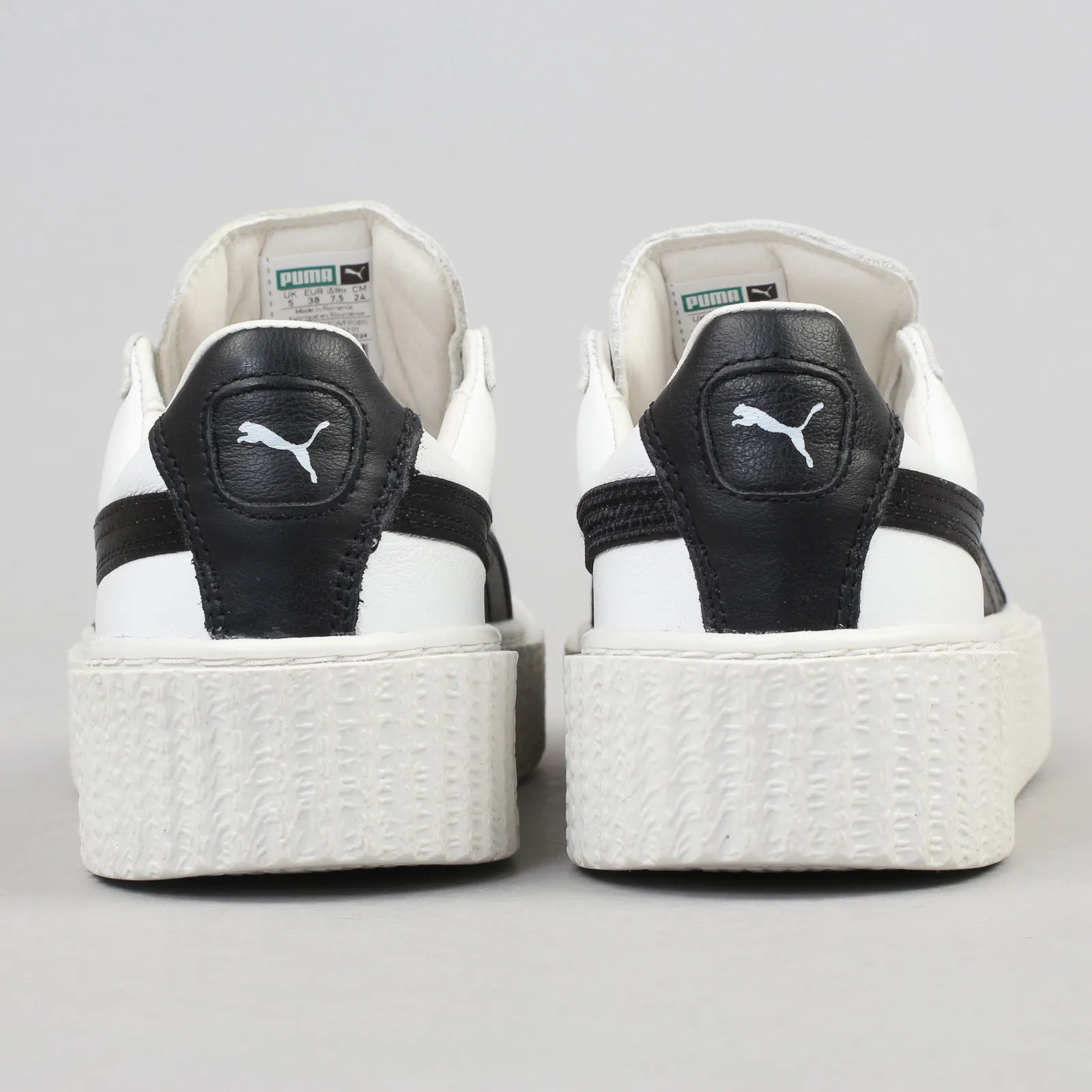 Puma Creeper White & Black white - black - white